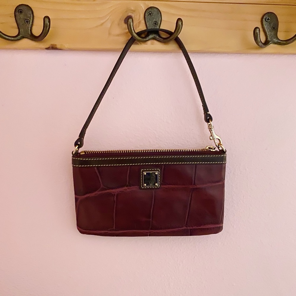 Dooney & Bourke Dark Purple Clutch/Wristlet